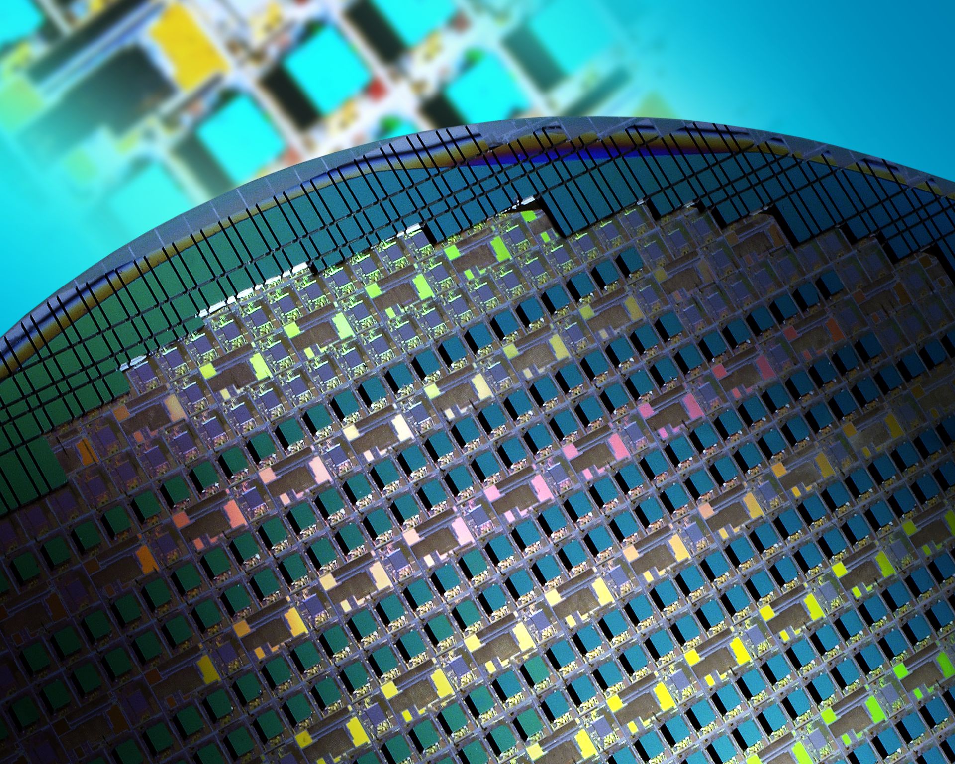 Pressure sensor chiplet wafer Processed wafer comprising chiplets